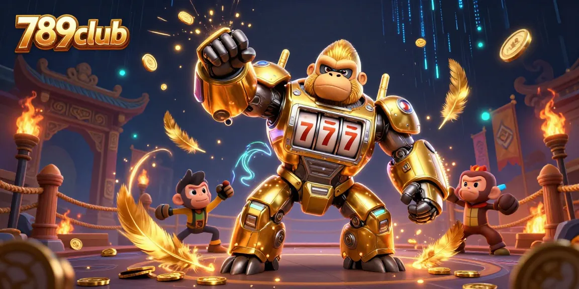 Experience the thrill of 789club's dynamic casino gaming with a powerful mech and stunning visuals.