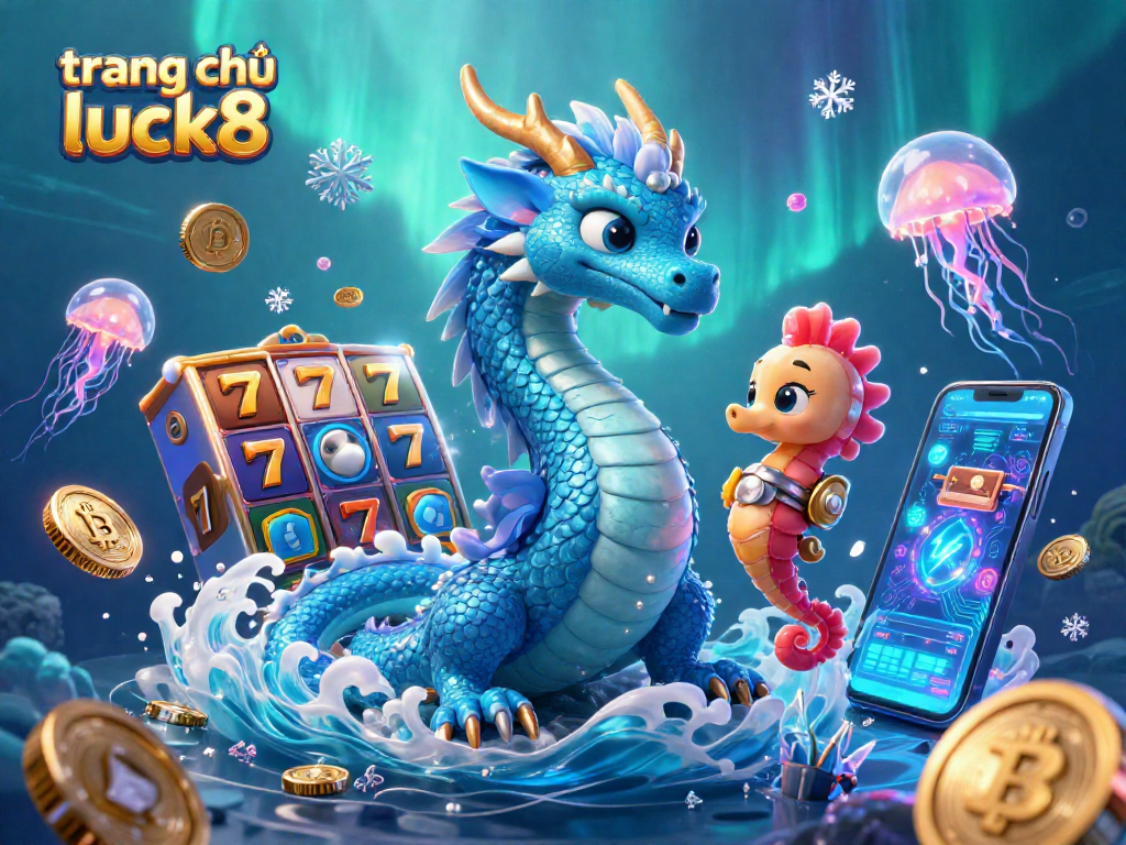 Experience the excitement of the trang chủ luck8 platform with vibrant gaming elements and dynamic 3D characters.